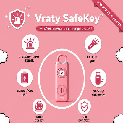 Vraty SafeKey™-הביטחון שלך הוא הסיפור שלנו